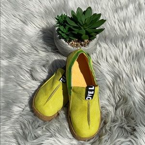 Ovelo Pure Color Womens 8 (EU 39) Slip on Stiching